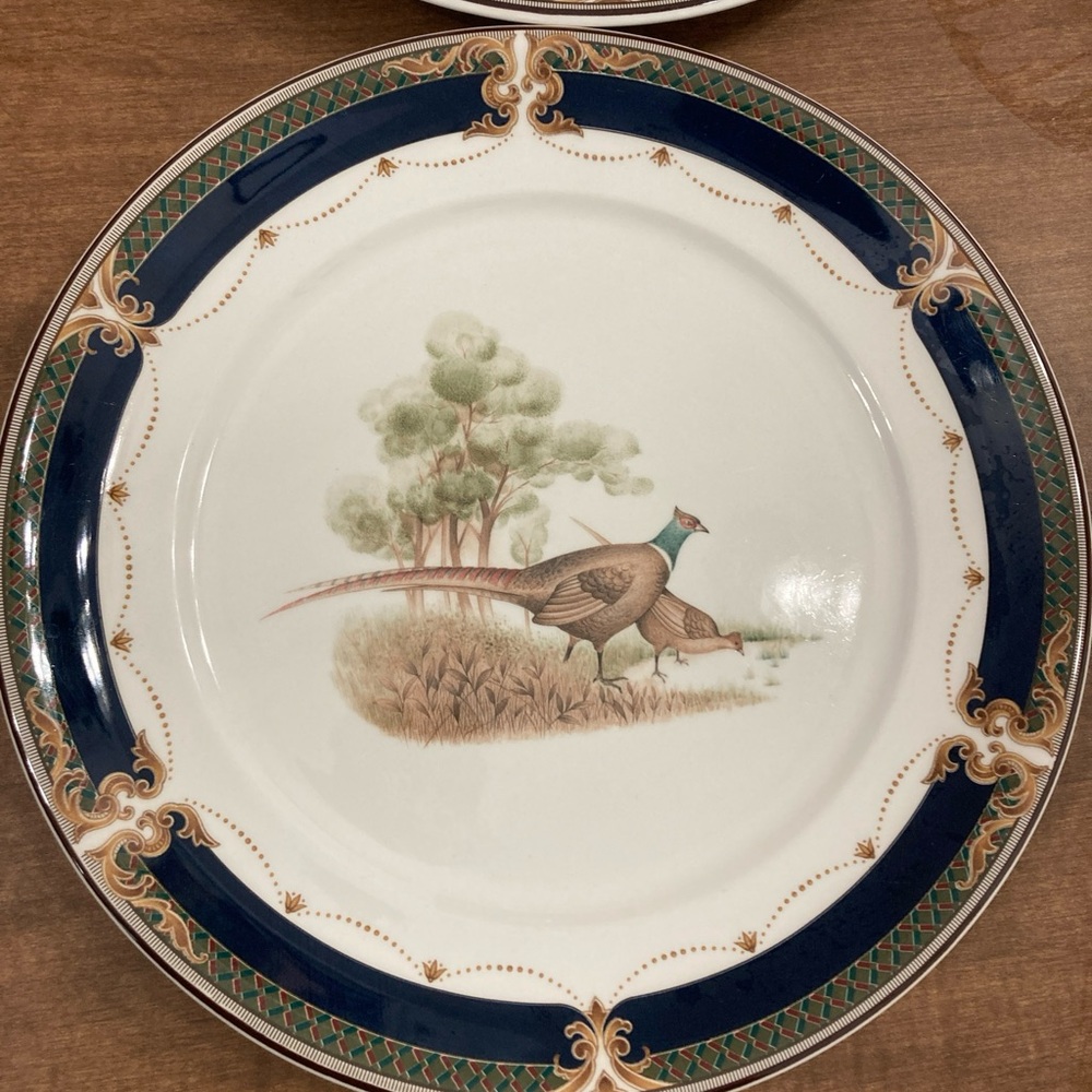4 Noritake Keltcraft Tranquil Glen Dinner Plates 9188 Lot Of 4